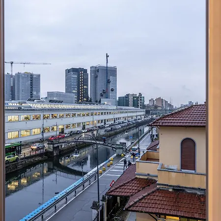 Navigli Duplex Elegante Con Vista Canale *