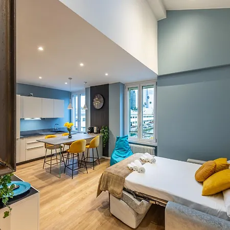 Navigli Duplex Elegante Con Vista Canale *