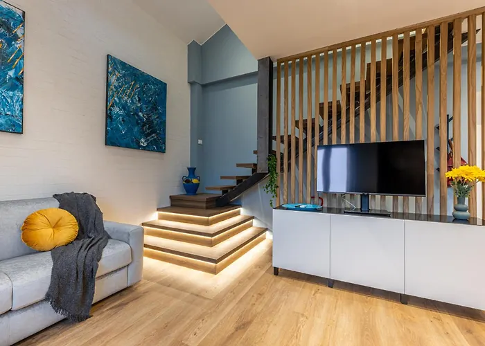 Lägenhet Navigli Duplex Elegante Con Vista Canale *