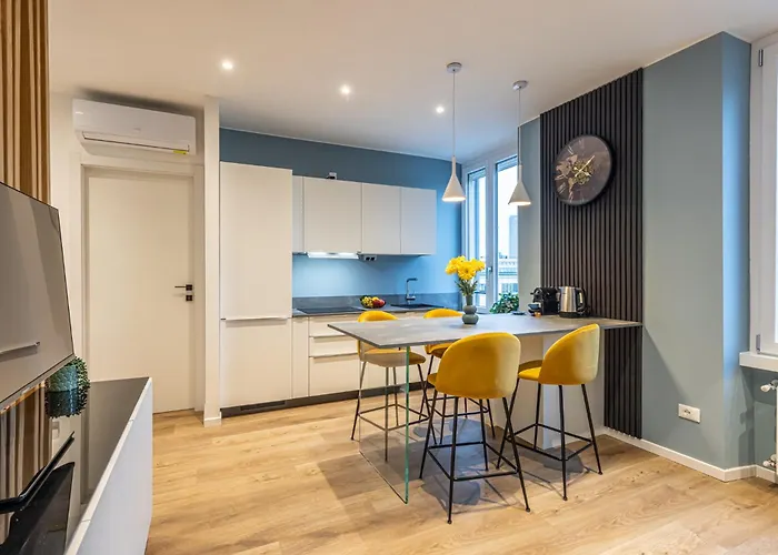 Navigli Duplex Elegante Con Vista Canale Lejlighed