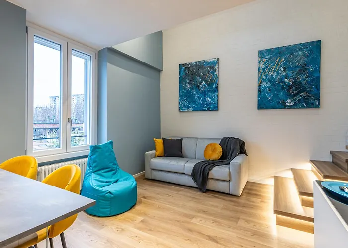 Navigli Duplex Elegante Con Vista Canale Milano